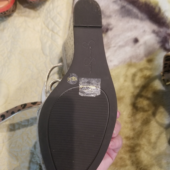 Jessica Simpson wedges size 10 - Picture 4 of 6